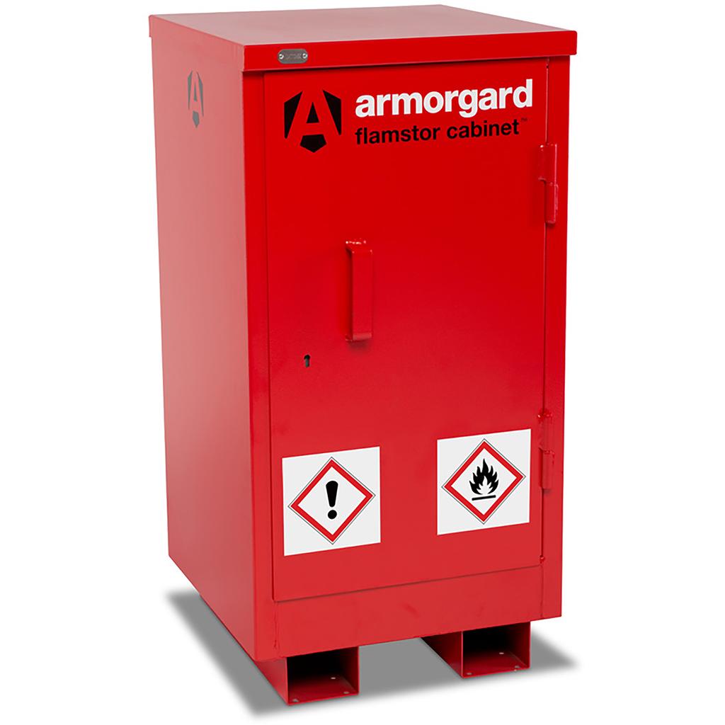 Armorgard FlamStor Hazardous-Substance Storage Cabinet 500mm x 540mm x 980mm
