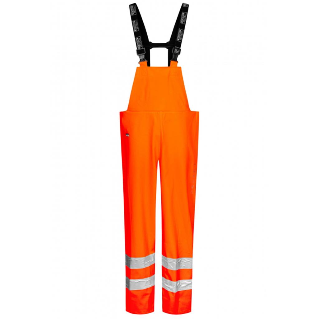 Lyngsøe Rainwear ARC-LR4059 Orange Hi-Vis Arc-Flash Bib and Brace Overalls 5XL
